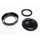 Fujifilm LHF-X20 Lens Hood and Filter Kit - Black