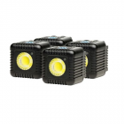 Lume Cube 1500 Lumen LED Light Quad Pack - Gunmetal Grey