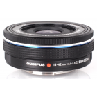 Olympus 14-42mm EZ Zoom Lens - Black: White Box 