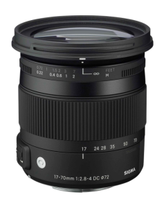 Sigma 17-70mm F2.8-4 Contemporary Series OS Lens: NIKON CA2596
