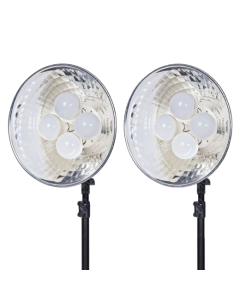 Dorr DL-400 LED Continuous Lighting Kit 8x10 Watt LED Bulbs