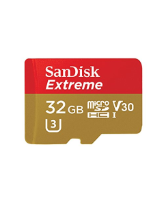 Sandisk microSDHC Extreme Class 10 90MB/s Memory Card + Adapter: 32GB