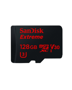 Sandisk microSDHC Extreme Class 10 90MB/s Memory Card + Adapter: 128GB