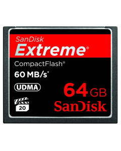 Sandisk Extreme Compact Flash 64GB 400x 60MB/s UDMA Memory Card