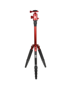 Sirui T-005X Aluminium Tripod with C-10S Ball Head - Red