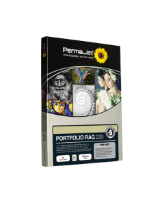 PermaJet Portfolio Rag 220 A4 Photo Paper - 25 Sheets (21613)