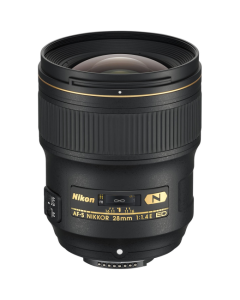 Nikon 28mm f1.4E AF-S ED Nikkor Lens