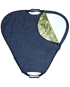 Phottix 5-in-1 Premium 120cm Triangle Reflector with Handles