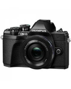 Olympus OM-D E-M10 Mark III Digital Camera with 14-42mm EZ Lens - Black