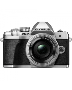 Olympus OM-D E-M10 Mark III Digital Camera with 14-42mm EZ Lens - Silver