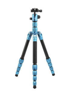 MeFOTO Roadtrip S Carbon Fibre Tripod - Blue