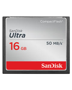 SanDisk Ultra CompactFlash Card 50MB/s 333x Memory Card: 16GB
