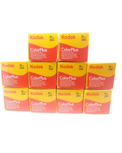 Kodak ColorPlus ISO 200 Colour 36 Exposure 35mm Film - 10 Pack