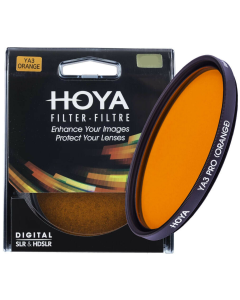 Hoya 52 mm HMC YA3 Round Filter - Orange