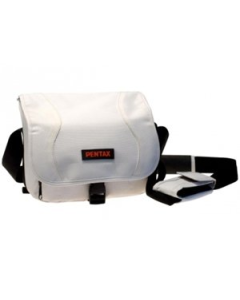 Pentax Nylon DSLR Case Shoulder Kit Bag - White