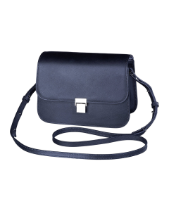 Olympus Leather Collection Shoulder Bag - Black Like My Dress