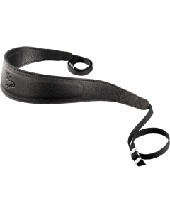 Eddycam 42mm Fashion 1 Elk Skin Leather Camera Strap - Black / Black - 9411