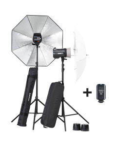 Elinchrom BRX 250/250 Umbrella To Go Set 