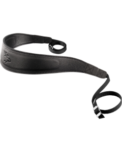 Eddycam Fashion 1 Elk Skin Leather Camera Strap - Black / Black - 9311