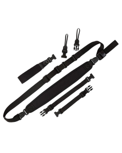 OP/TECH Super Classic Combo Shoulder/Neck/Wrist Strap - Black