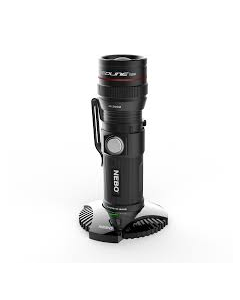 Nebo Redline RC Magdock 320 Rechargeable Flashlight with Charging Dock: Black