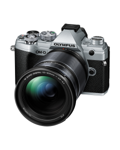 Olympus OM-D E-M5 Mark III Digital Camera with 12-200mm Lens - Silver