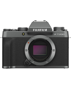 Fujifilm X-T200 Digital Mirrorless Camera Body - Dark Silver