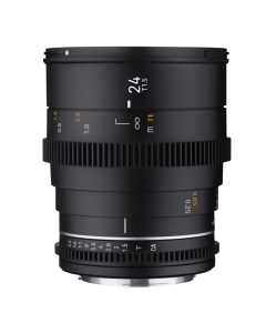 Samyang 24mm T1.5 VDSLR MK2 Lens - Micro Four Thirds Mount