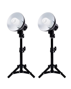 Fovitech 2 x Product Photography Fluorescent Lamp Lighting Kit (SPK10-051-B)
