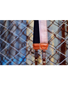 iMo Neoprene Camera Fashion Strap - Rustic Brown