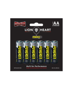 Rotolight Lionheart AA 2700mAh Rechargeable Batteries - 6 pack