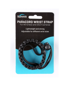 Summit Paracord Camera Wrist Strap - Black