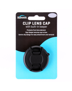 Summit 67mm Clip On Lens Cap With Cap Keeper