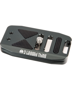 3 Legged Thing 70mm Base Quick Release Plate Arca Swiss - Grey