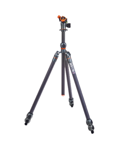 3 Legged Thing Winston 2.0 Carbon Fibre Tripod Kit with AirHed Pro Ball Head - Grey