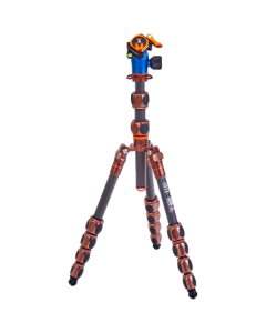 3 Legged Thing Leo Pro 2.0 Carbon Fibre Tripod With AirHed Pro Lever Kit - Bronze