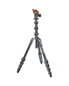3 Legged Thing Albert 2.0 Carbon Fibre Tripod Kit with AirHed Pro Ball Head - Grey