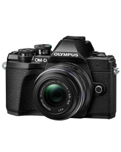 Olympus OM-D E-M10 Mark III Digital Camera with 14-42mm II R lens - Black