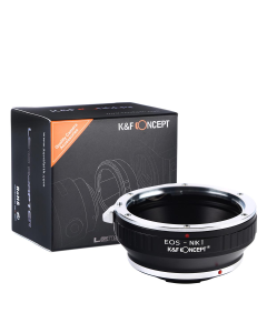 K&F Concept Canon EOS EF to Nikon 1 Lens Mount Adapter - KF06.080