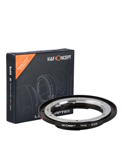 K&F Concept Nikon F to Canon EF Lens Mount Adapter - KF06.088