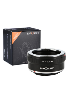 K&F Concept Olympus OM to Canon EOS M Lens Mount Adapter - KF06.289
