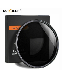 K&F Concept 43mm Variable ND Filter ND2-ND400 Adjustable Fader
