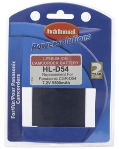 Hahnel HL-D54 Replacement Li-ion Battery for Panasonic CGR-D54
