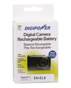 Digipower Replacement Battery for Nikon EN-EL8 (730mAh)
