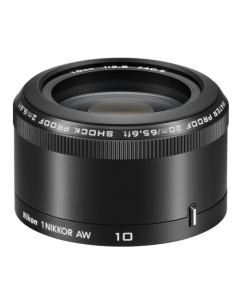 Nikon 1 10mm f2.8 AW Nikkor Lens - Black
