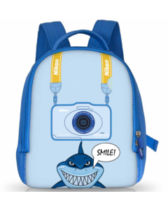Nikon Children Shark Backpack - Blue