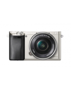 Sony Alpha A6000 Digital Camera with 16-50mm Power Zoom Lens - Silver