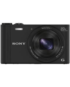 Sony Cyber-shot DSC-WX350 Digital Camera: Black