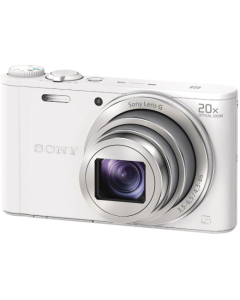 Sony Cyber-shot DSC-WX350 Digital Camera: White