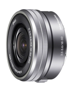 Sony E16-50mm f3.5-5.6 OSS Lens For Sony NEX Digital Camera - Silver: White Box